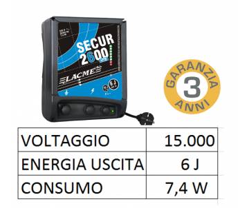 Elettrificatore 230V -  Secur 2600