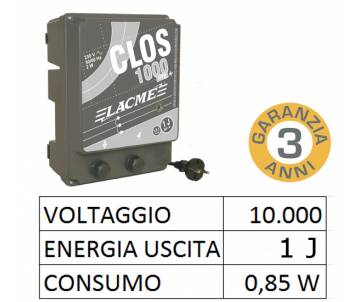 Elettrificatore 230V - Clos 1000