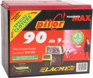 Pile Lacme Pilor 9 V - 90 Ah