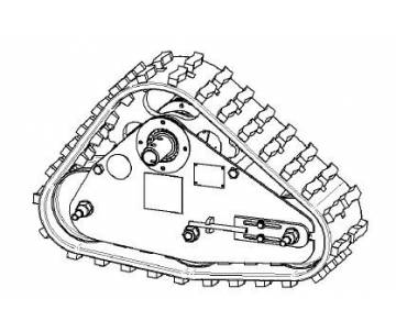 Cingoli Basculanti - CGB per motocoltivatori da 10 cv a 12 cv 