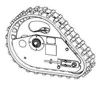 Cingoli con nastri in gomma - Z24P28 