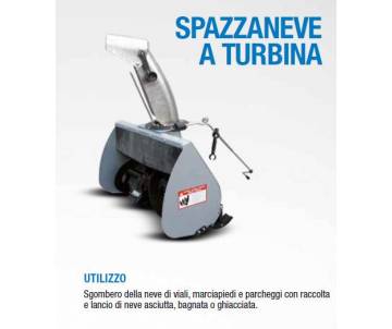 turbina neve professionale . Spazzaneve a turbina cm 60 - Bcs / Ferrari