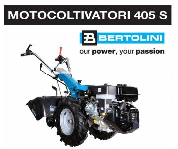 Motocoltivatore Bertolini 405 S motore Honda GX 200 5,8 cv benzina Bertolini