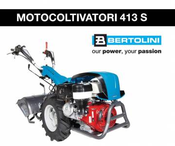 Motocoltivatore 413 S - Kohler KD 15 440 Diesel - 10,9 CV avviamento manuale Bertolini