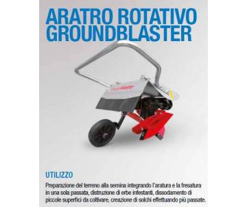 Aratro rotativo Groundblaster - aratura e fresatura contemporanea 