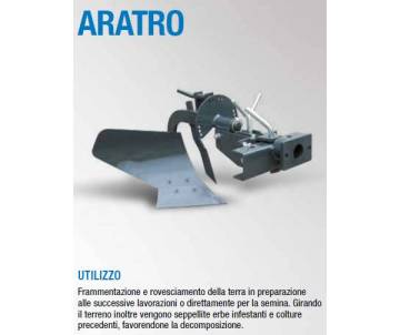 Aratro monovomere per BCS  750 - Ferrari 360 