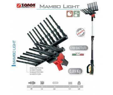 Abbacchiatore pneumatico Mambo Light Zanon - 1700 battute - pressione 6/8 bar Abbacchiatori