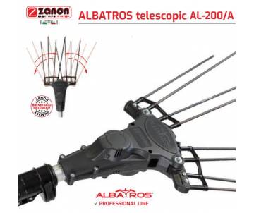 Abbacchiatore Zanon Albatros AL 200 a batteria con asta telescopica 170/250 cm Abbacchiatori