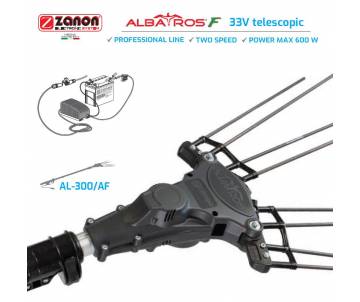 Abbacchiatore a batteria Zanon Albatros 33 volt - asta telescopica 210/340 cm Abbacchiatori