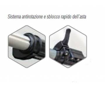 Abbacchiatore elettrico Zanon - Murcielago-FR GOLD LINE con asta telescopica 170/250 cm Abbacchiatori