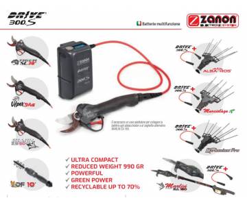 Batteria multifunzione zanon Drive 300 S 2,9 Ah - Li-ion