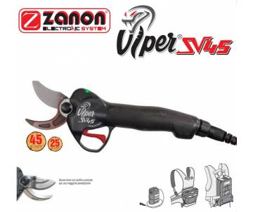 Forbice elettronica Viper SV 45 - Zanon- taglio 45mm  con batteria drive 350.s