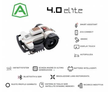 Rasaerba 4.0 Elite next line con Batteria 8,7 Ah- Robot rasaerba