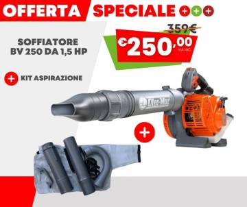 Soffiatore manuale Oleo-Mac BV 250 da 1,5 HP