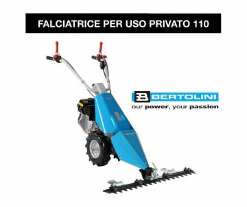 Falciatrice 110 - Emak K 700 H - 5,4 HP completa di barra falciante cm 95 Bertolini