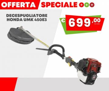 Decespugliatore Honda UMK 450E3 XE ET