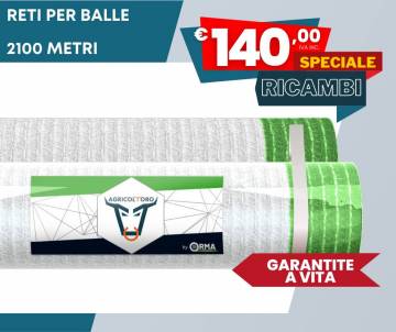 RETI PER BALLE AGRICOLTORO 2100 mt