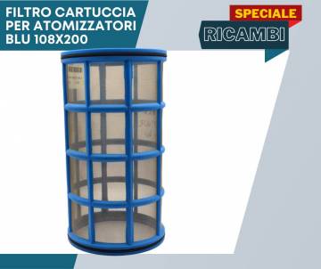 FILTRO CARTUCCIA PER ATOMIZZATORI BLU 108X200