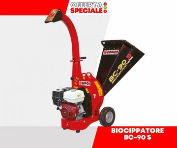 Biotrituratore professionale zanon - BC 90S Honda GX 390 13 HP