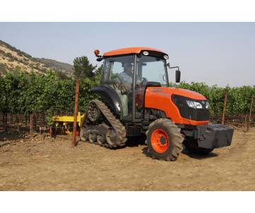 kubota power krawler in vigneto agrigento