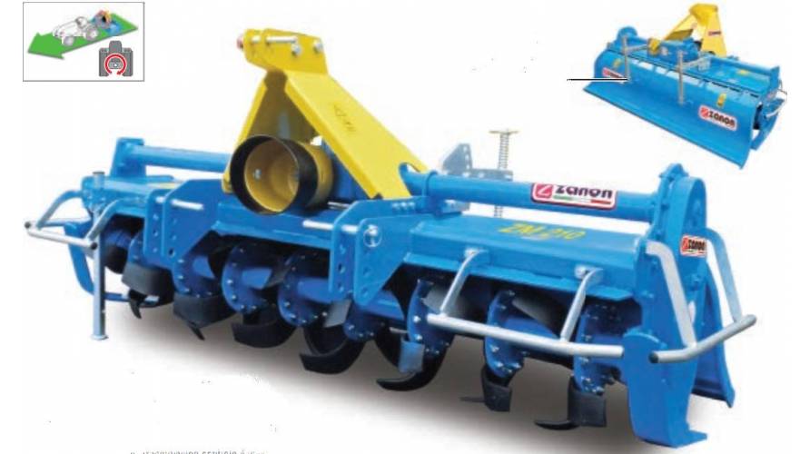 Fresatrici professionali pto per trattori agricoli da 20 a 140 cv