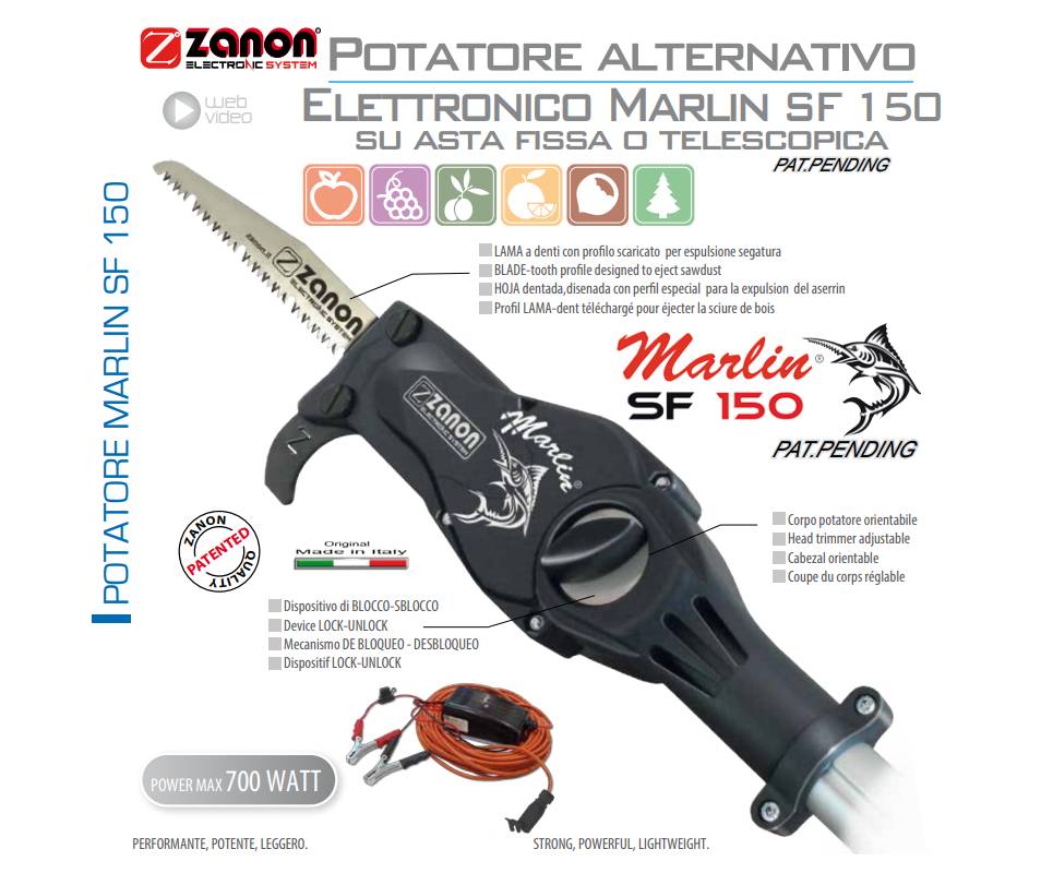 potatore marlin - Potatori elettrici a batteria